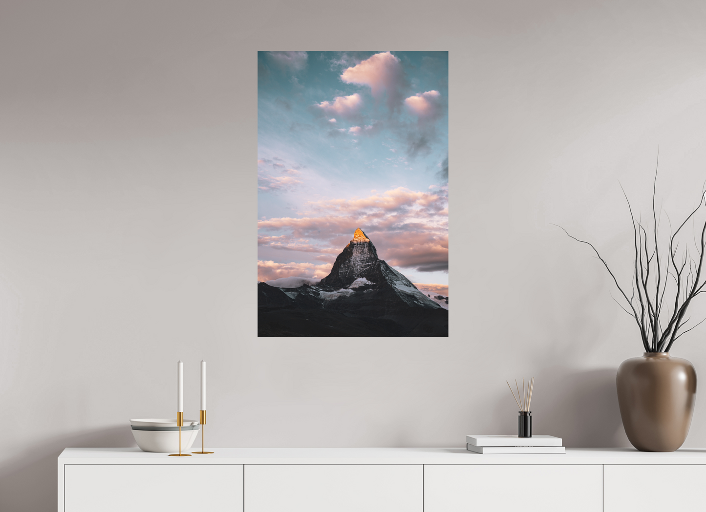 First Light Over Zermatt