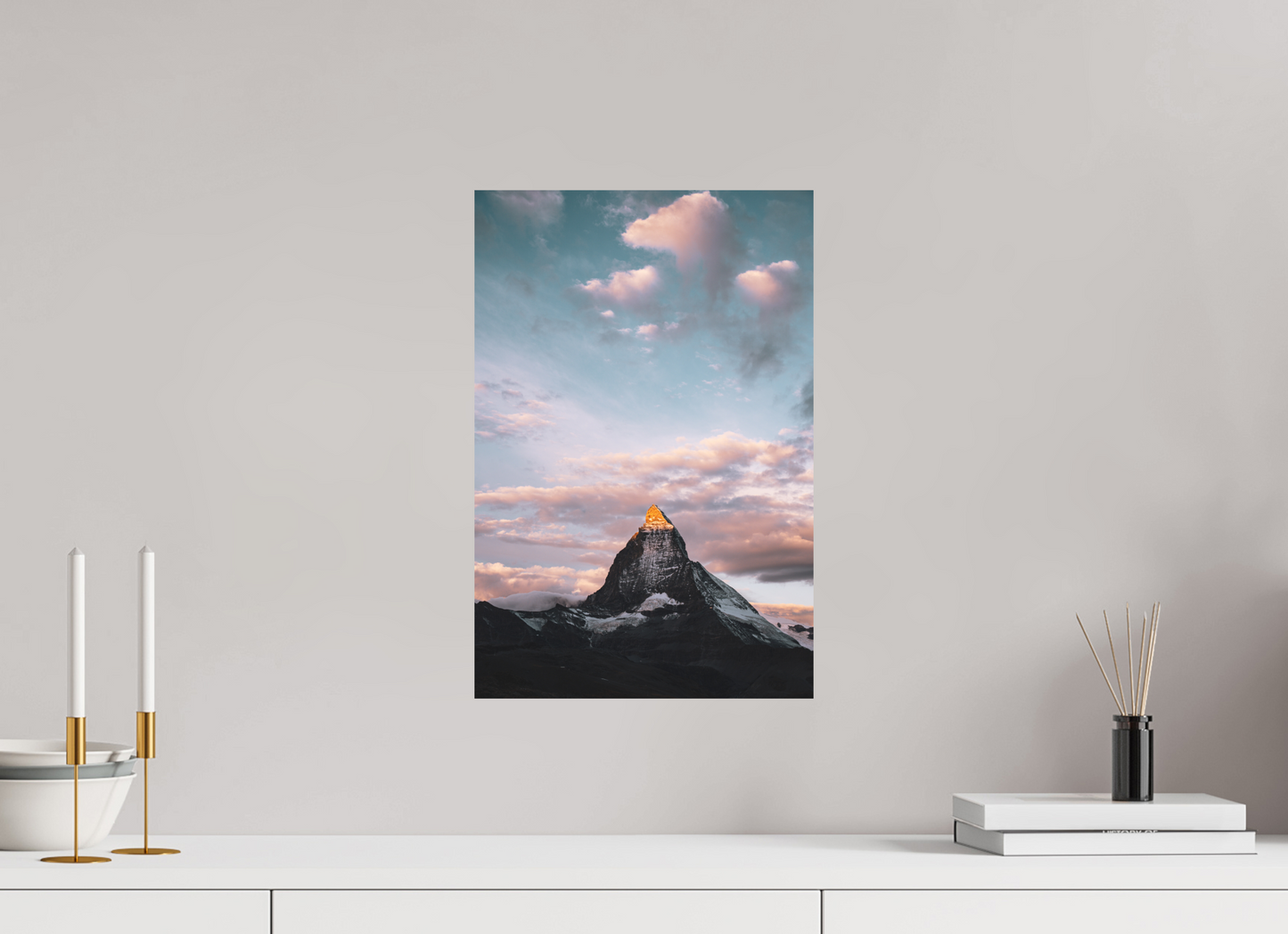 First Light Over Zermatt