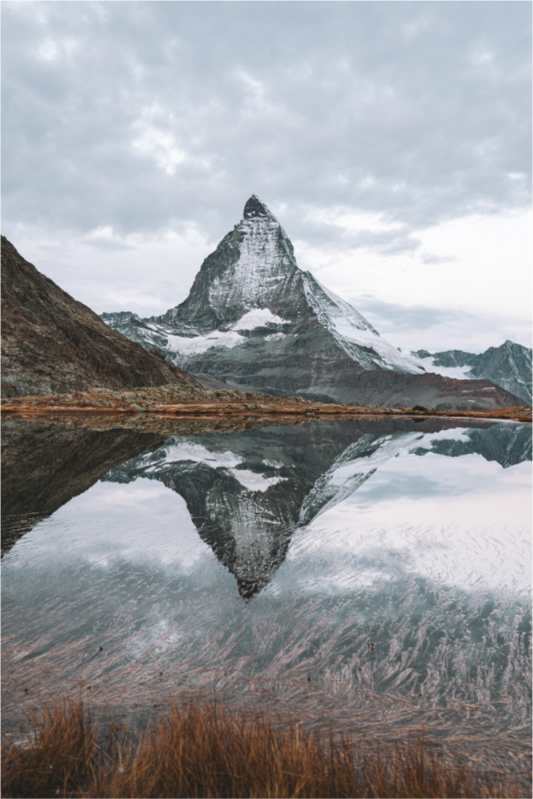 Matterhorn in Blue