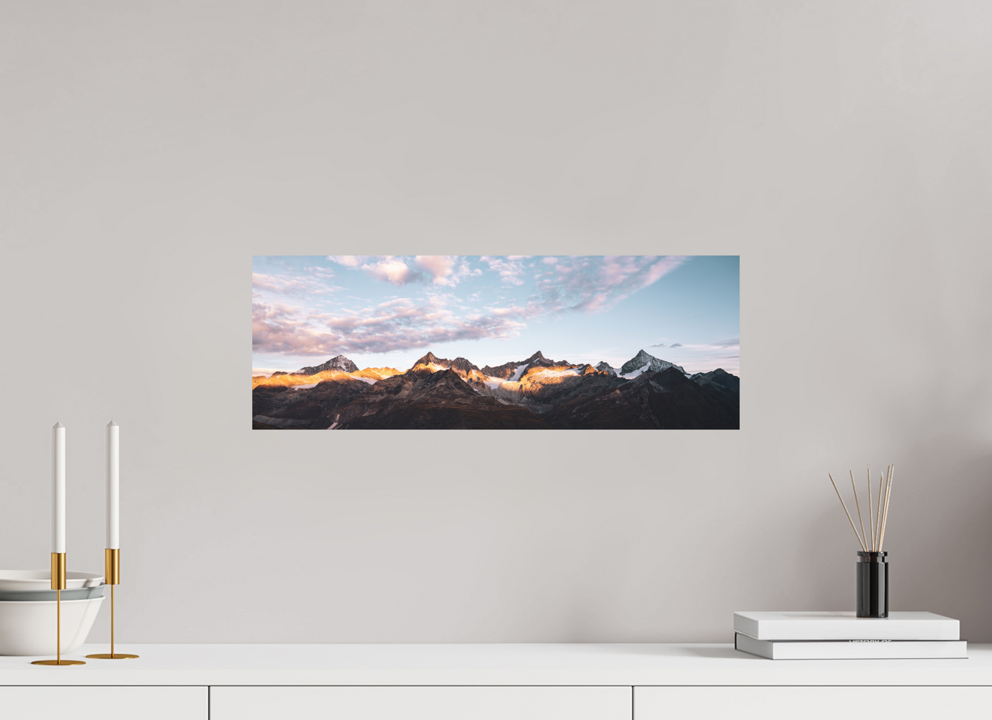 Alpine Glow Rising